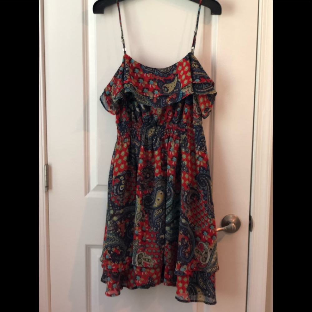 S-twelve paisley print sundress